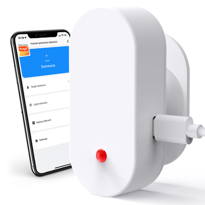 Buen precio Tuya Detector Cuerpo humano inteligente Sensor PIR Radar Detector de movimiento Sensores de soporte para el hogar Asistente de presencia humana en línea