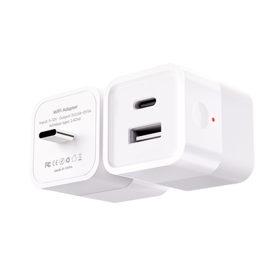 Buen precio Tuya Smart WIFI Mini Adaptador de energía portátil Switch 5V Micro USB Tipo-C Cargador Enchufe APP inalámbrico Tiempo de voz Trabaja con Alexa para bandas de luz en línea