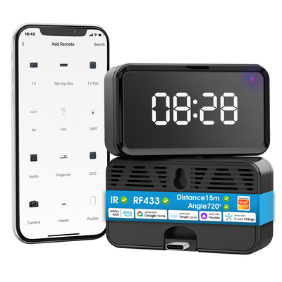 Buen precio WiFi IR RF433 Smart Universal Remote Control para TV con aire acondicionado y más con control de voz de Alexa Google y integración de Tuya en línea