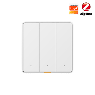 Buen precio Zigbee Smart Switch no se requiere condensador Con aplicación de tiempo de voz Alexa Google Home Sin interruptor de luz de pared Tuya Neutral en línea