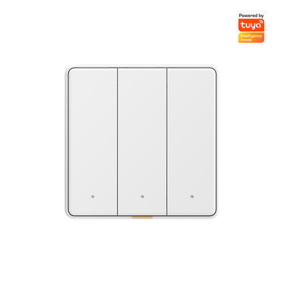 Buen precio Tuya WIFI RF433 Smart Wall Light Button Push Switch 110-250v Sin alambre neutro Aplicación de voz de tiempo de fuego único Tmall Genie, Alexa, Google Home en línea