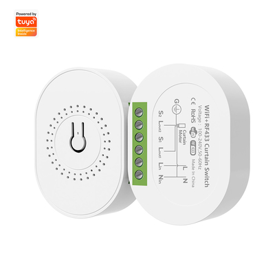 Buen precio SMATRUL Tuya WiFi RF433 Modulo de cambio de cortina inteligente, diseñado para persianas eléctricas, trabaja para Alexa y Google Home en línea