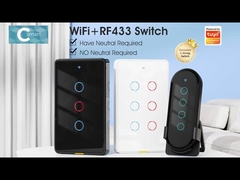 Interruptor Wifi 6gang RF433
